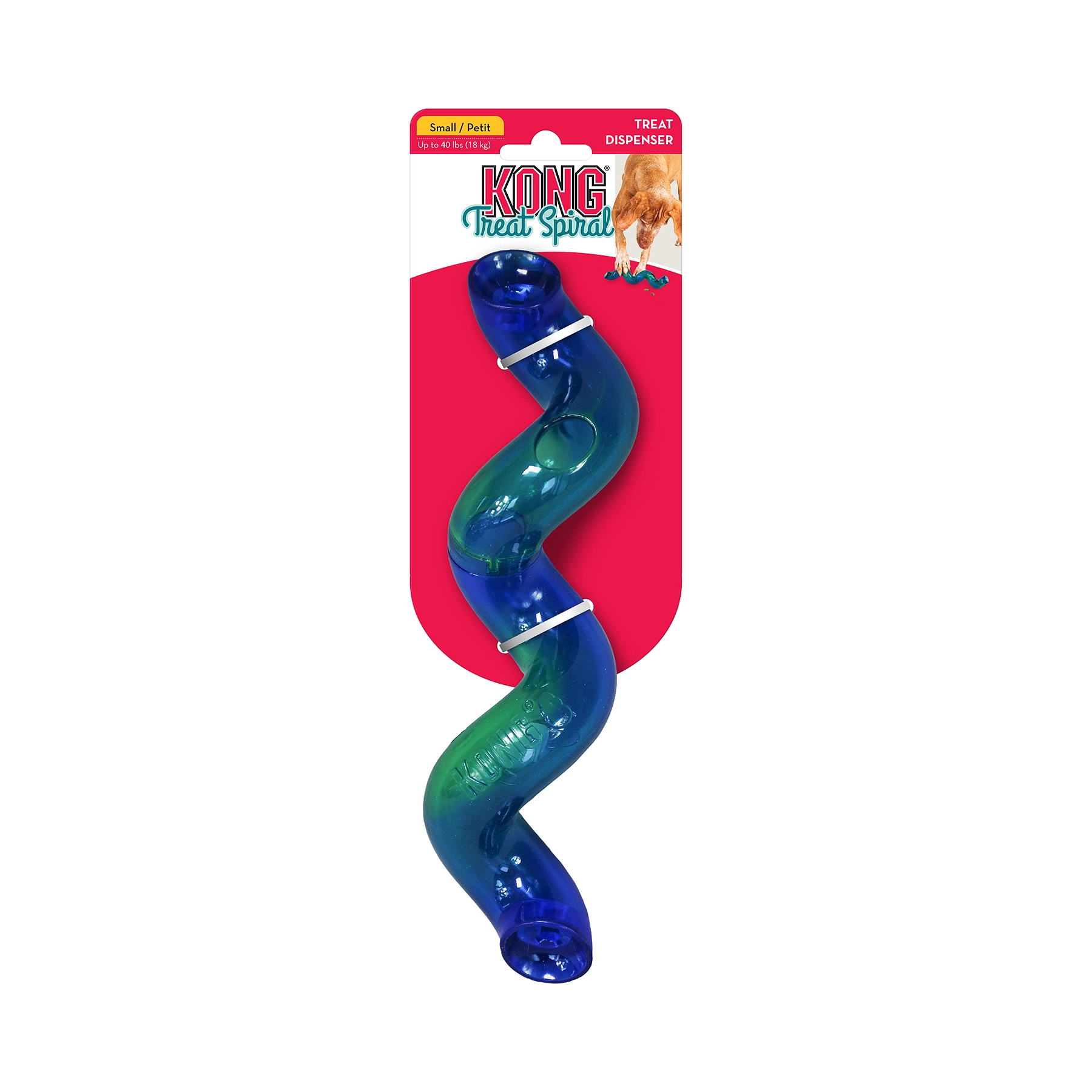 KONG Treat Spiral Stick Small 24 cm - aktiveringslegetøj